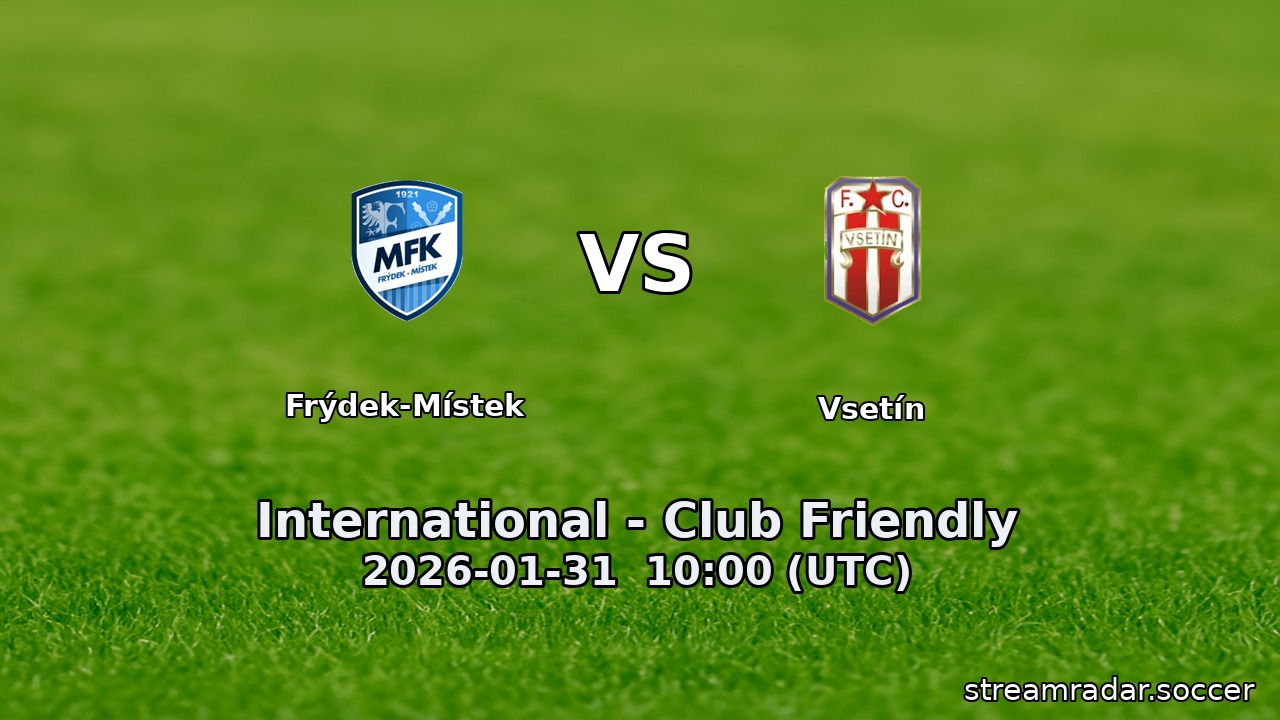 Frýdek-Místek vs Vsetín