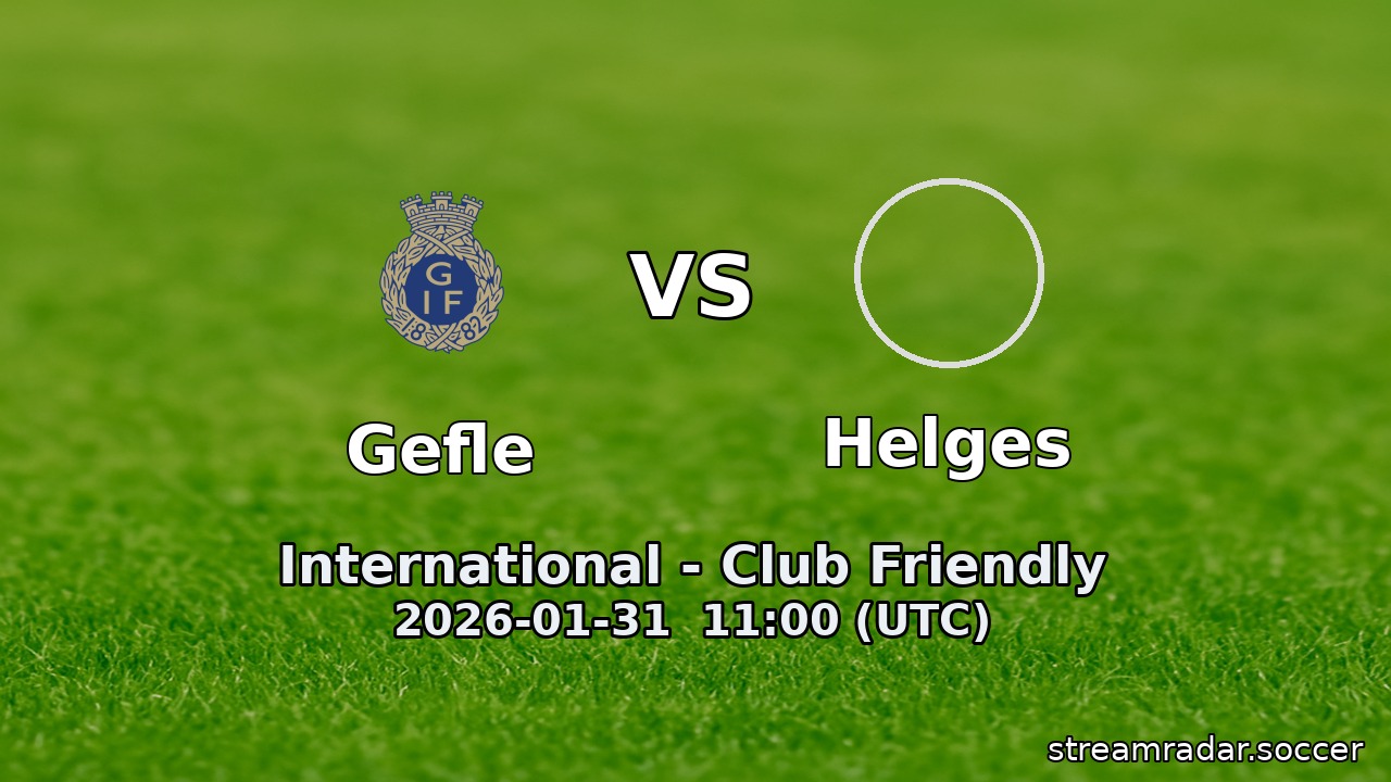 Gefle vs Helges