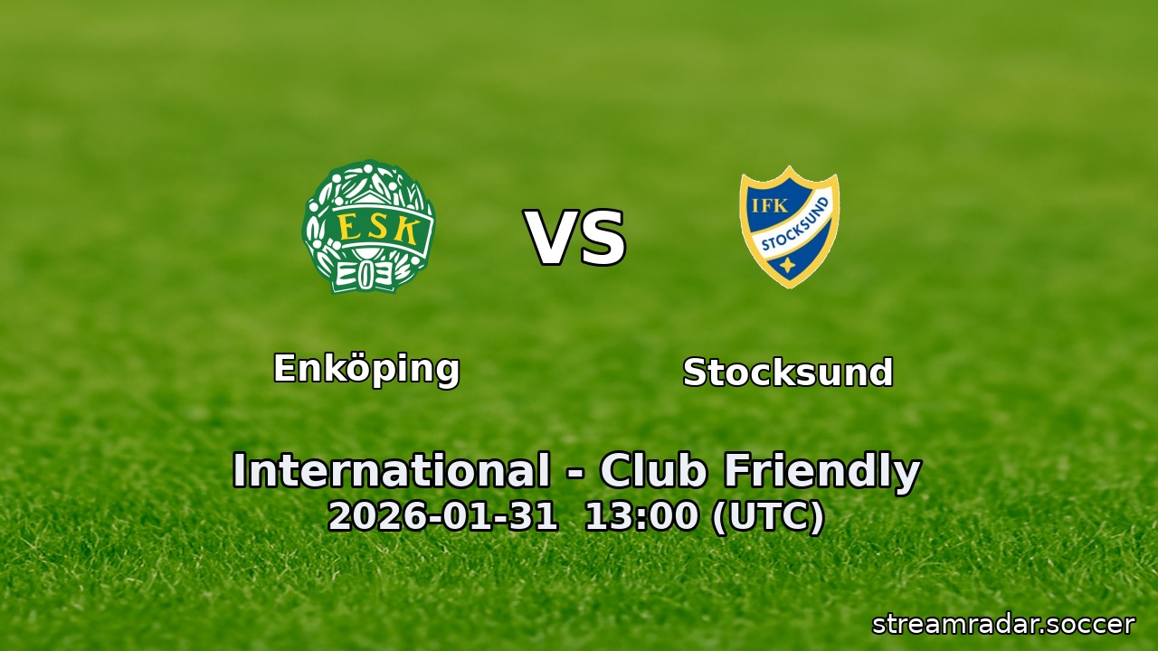 Enköping vs Stocksund
