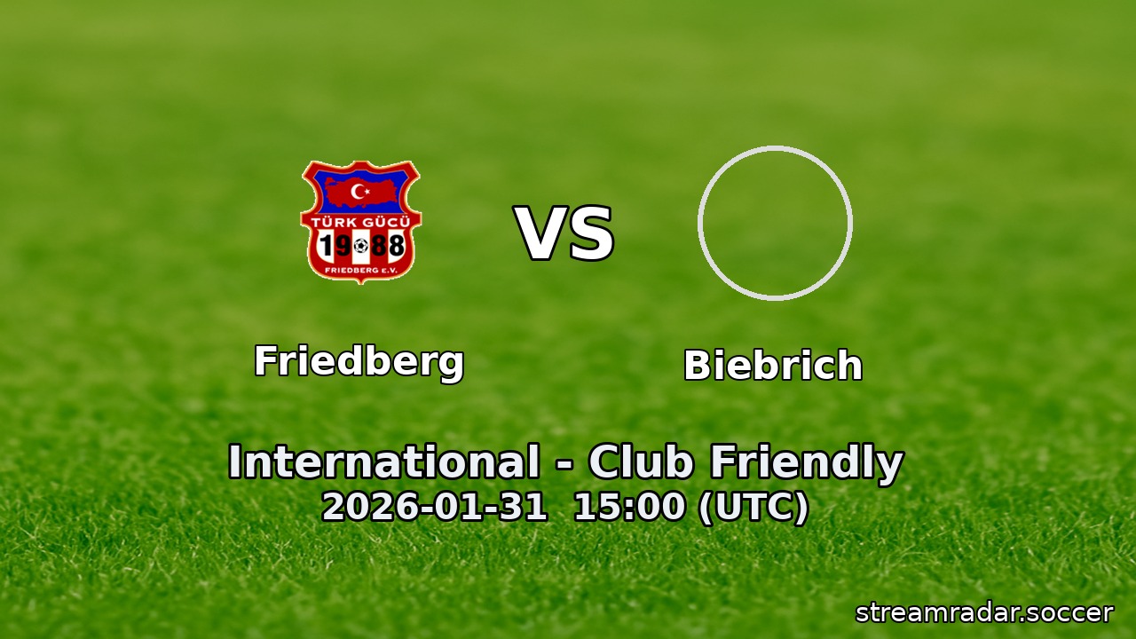 Friedberg vs Biebrich