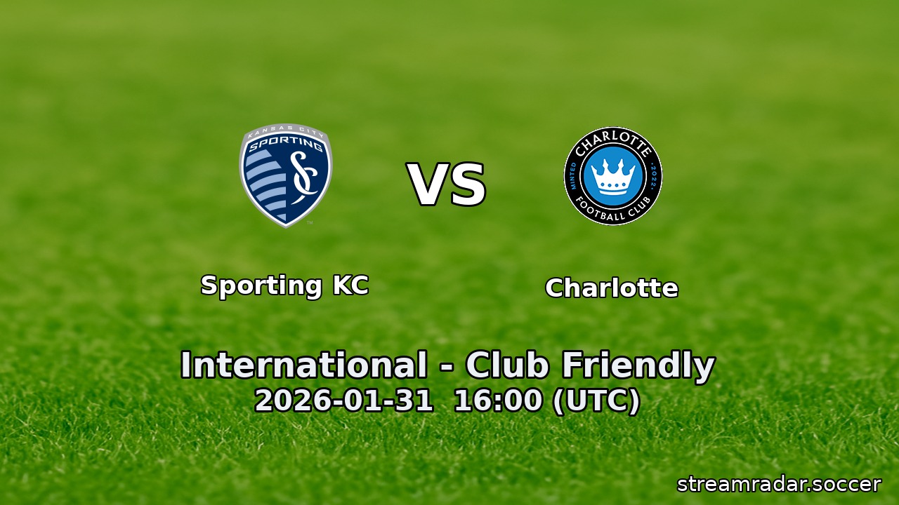 Sporting KC vs Charlotte