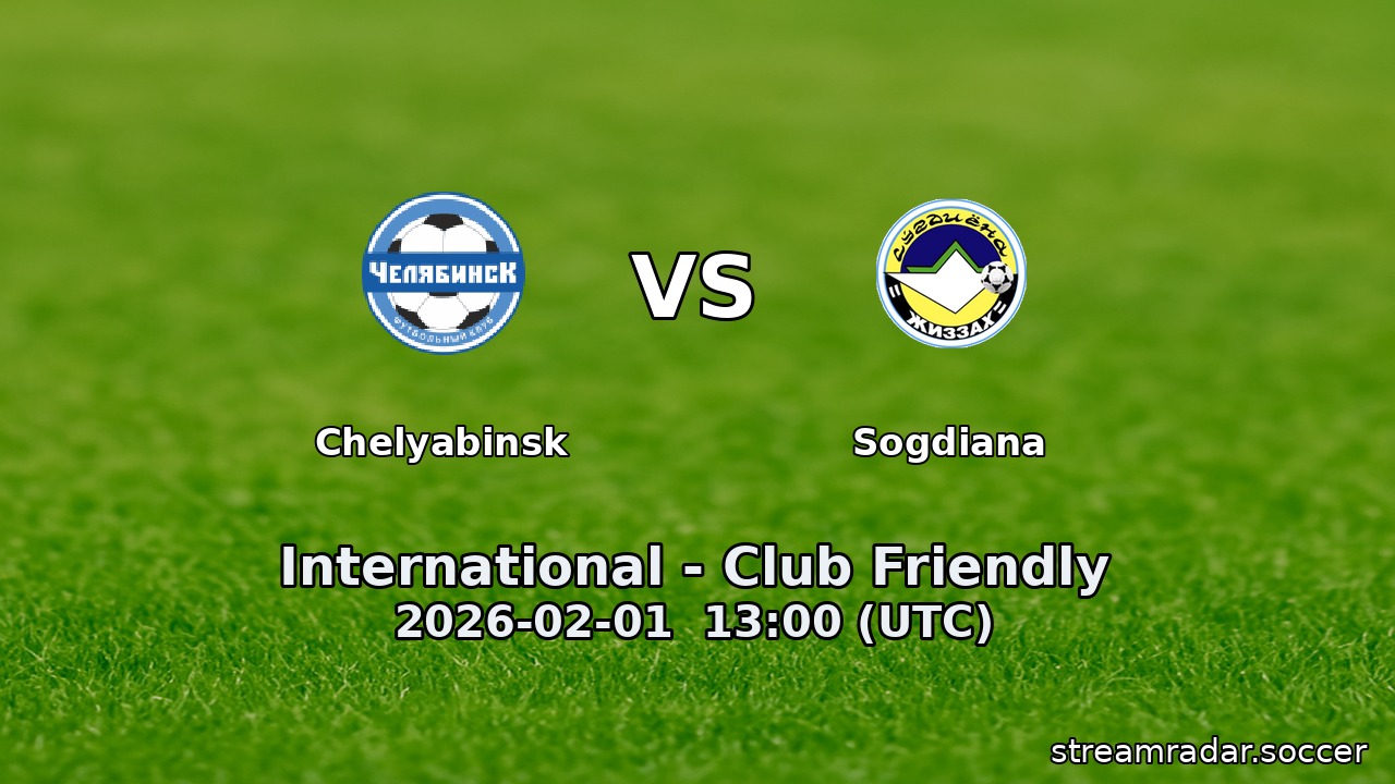 Sogdiana vs Chelyabinsk