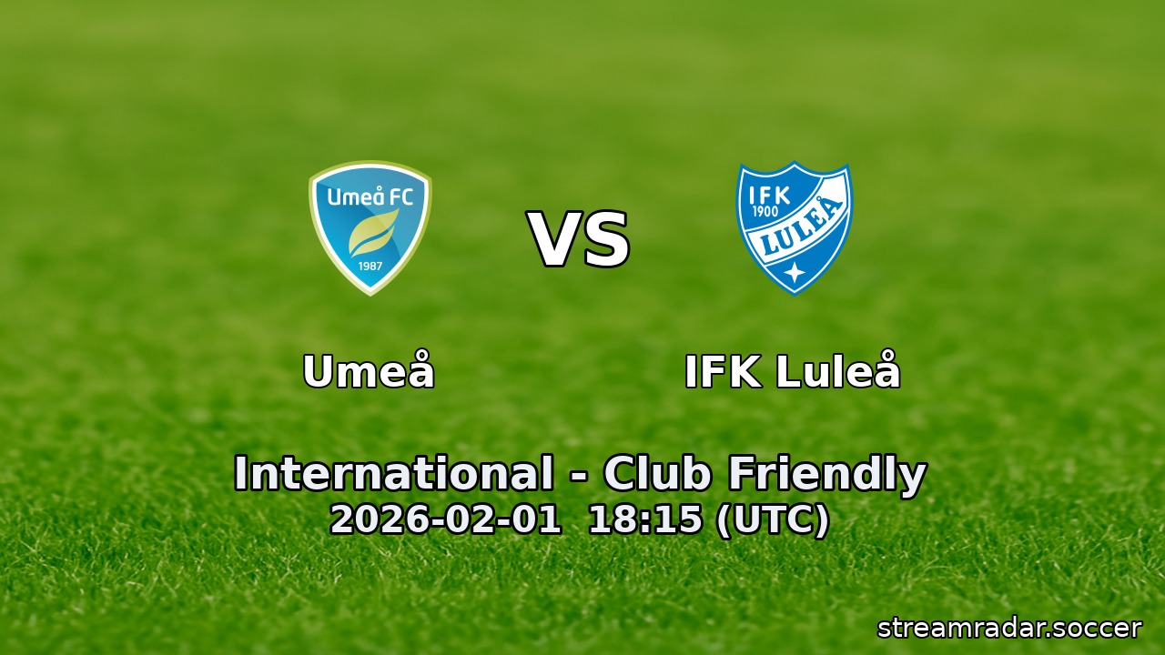 Umeå vs IFK Luleå