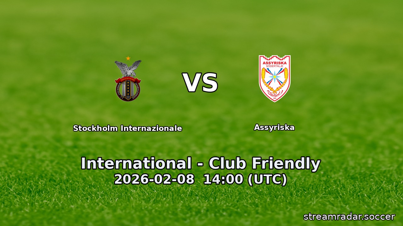 Stockholm Internazionale vs Assyriska