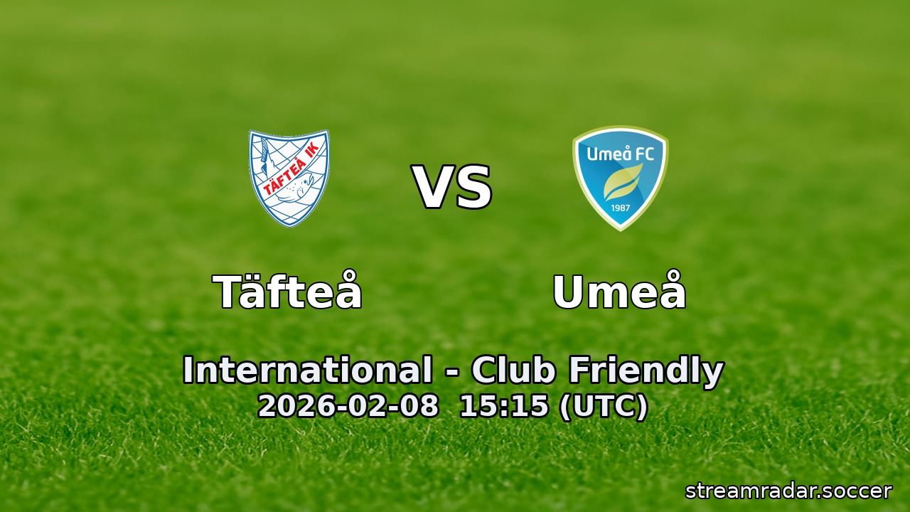 Täfteå vs Umeå