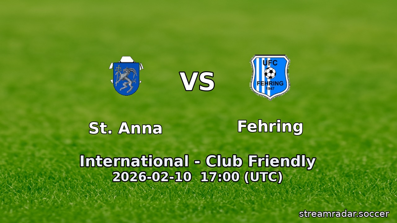 St. Anna vs Fehring