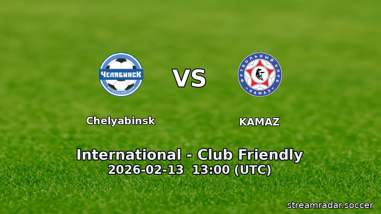 Chelyabinsk vs KAMAZ