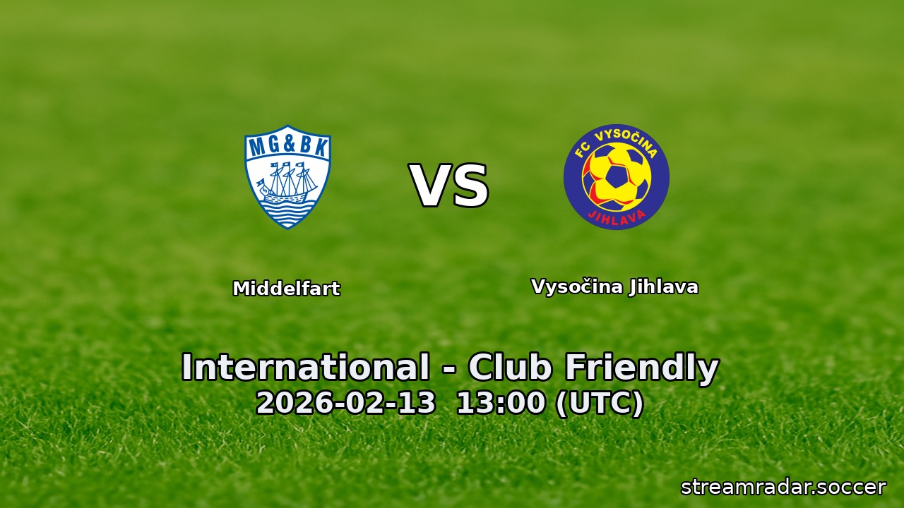 Middelfart vs Vysočina Jihlava