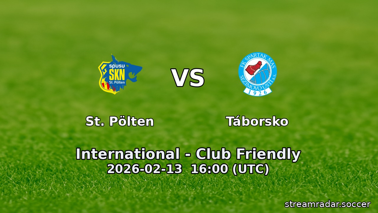 St. Pölten vs Táborsko