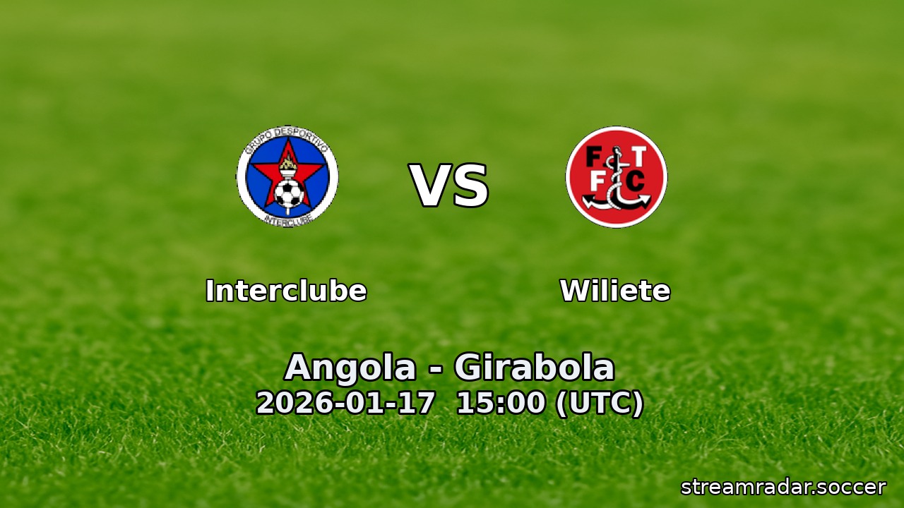 Interclube vs Wiliete