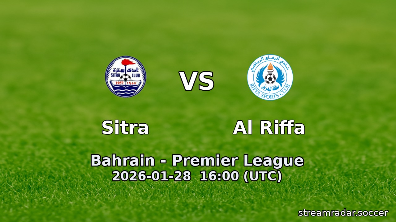 Sitra vs Al Riffa