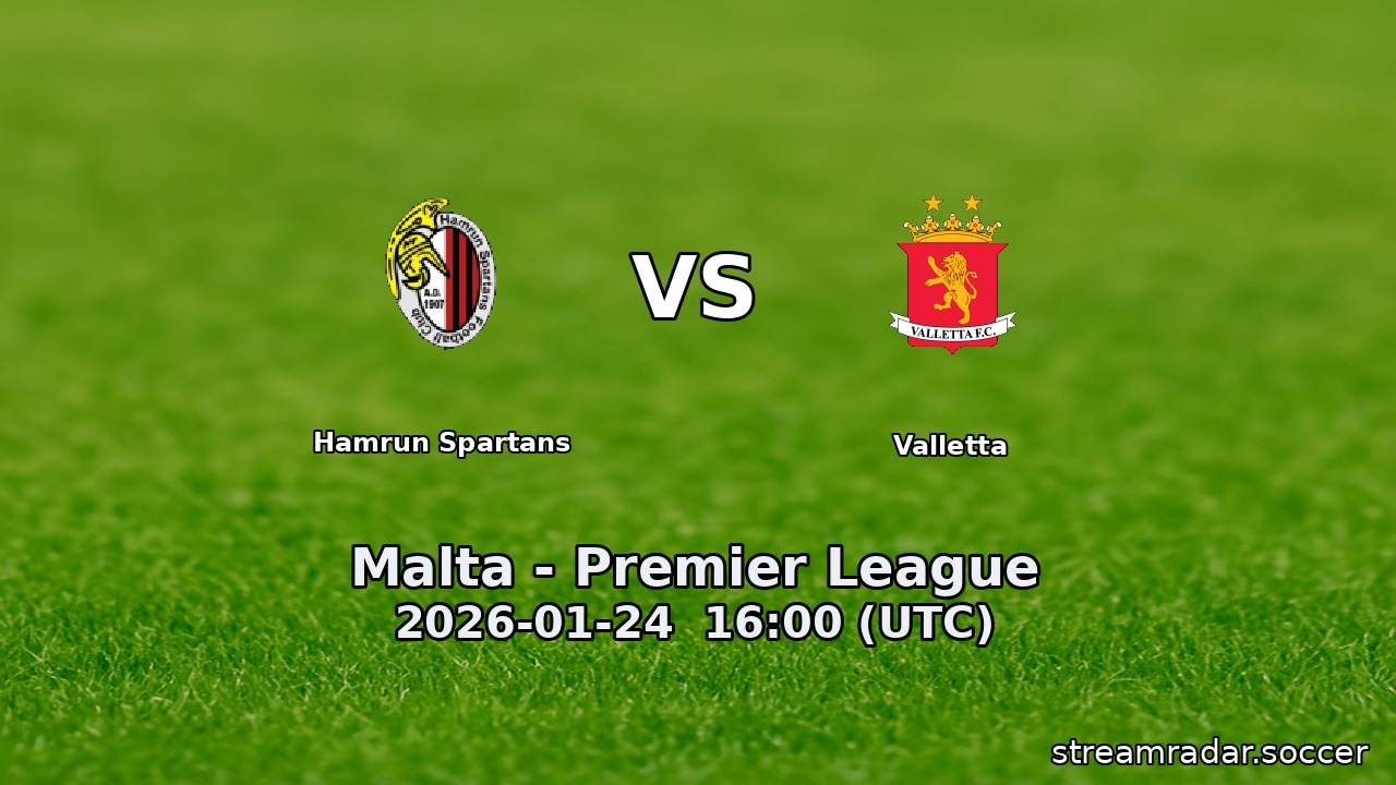 Valletta vs Hamrun Spartans