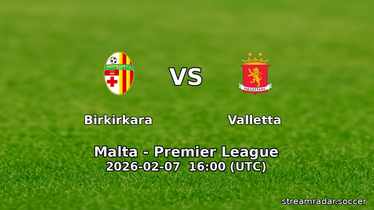 Birkirkara vs Valletta