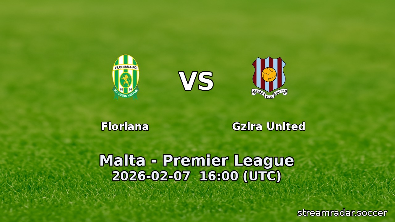 Gzira United vs Floriana