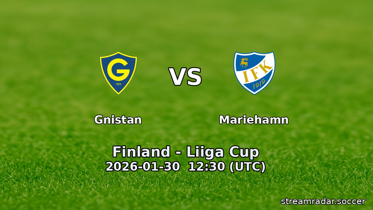 Gnistan vs Mariehamn