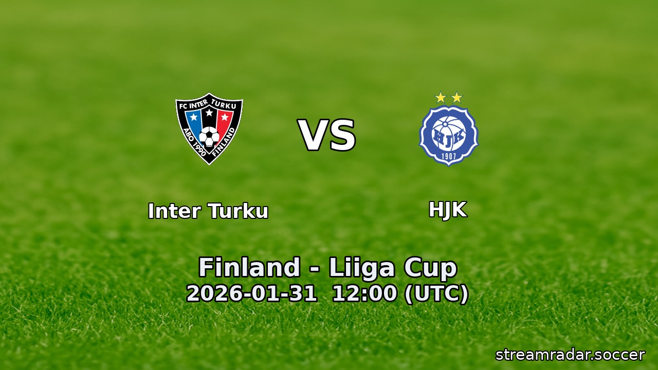 Inter Turku vs HJK