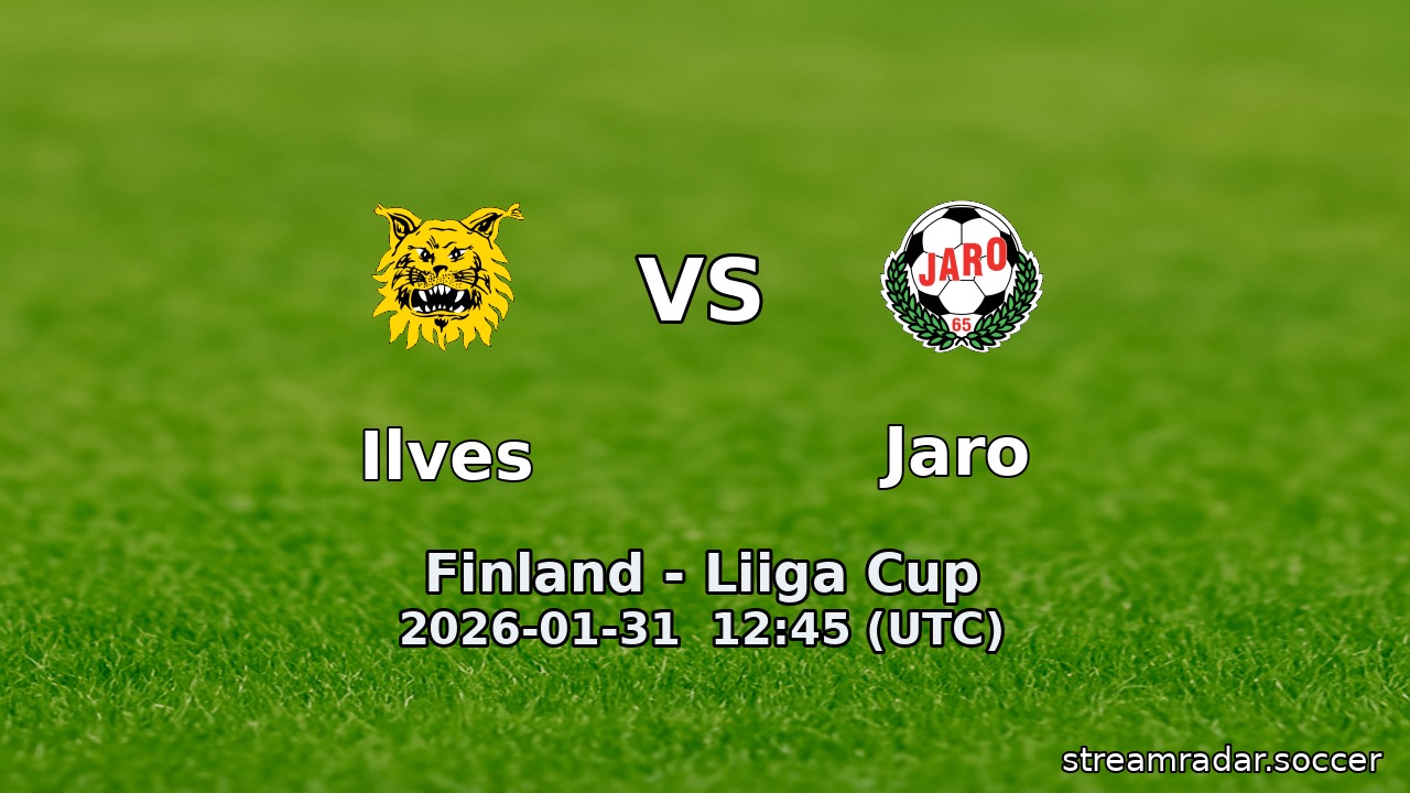 Ilves vs Jaro