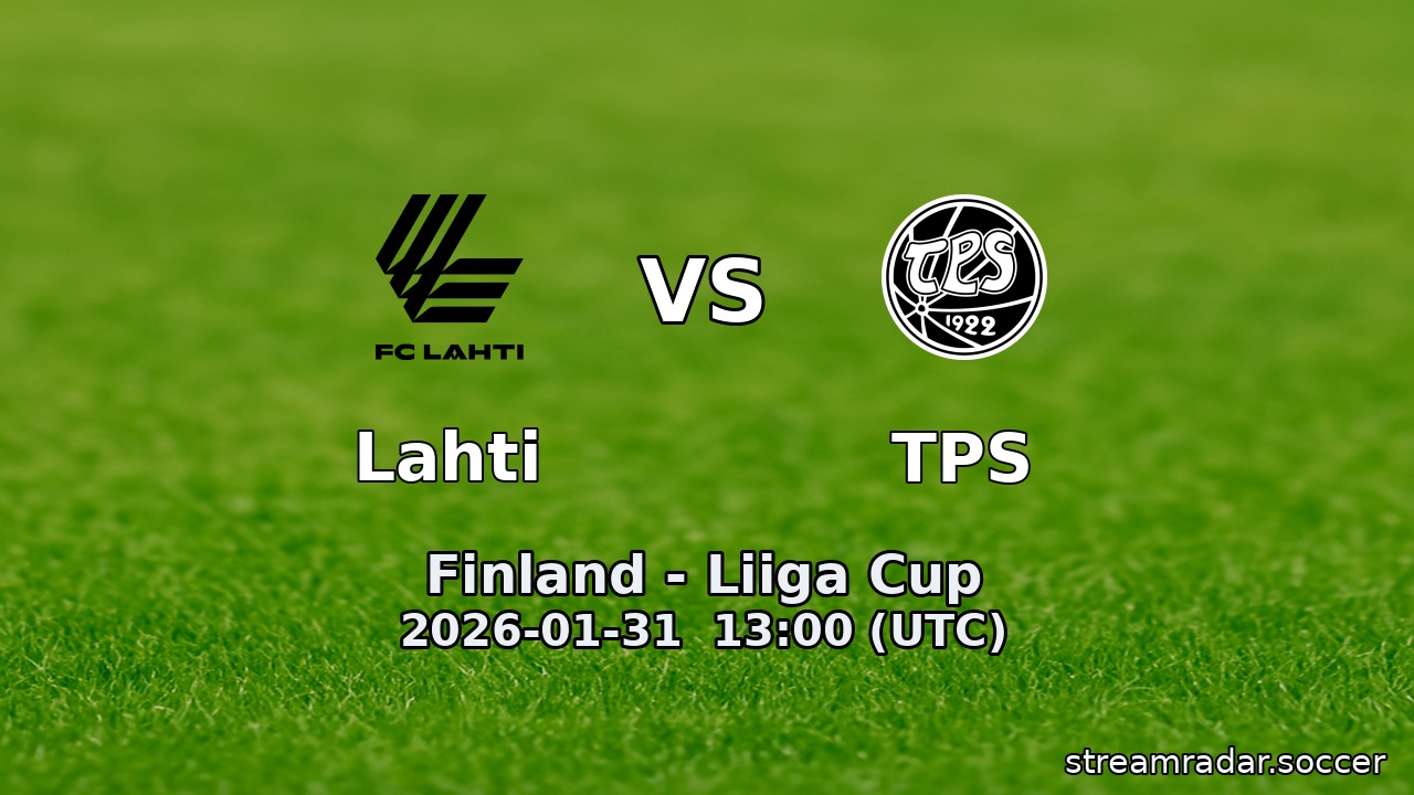 Lahti vs TPS