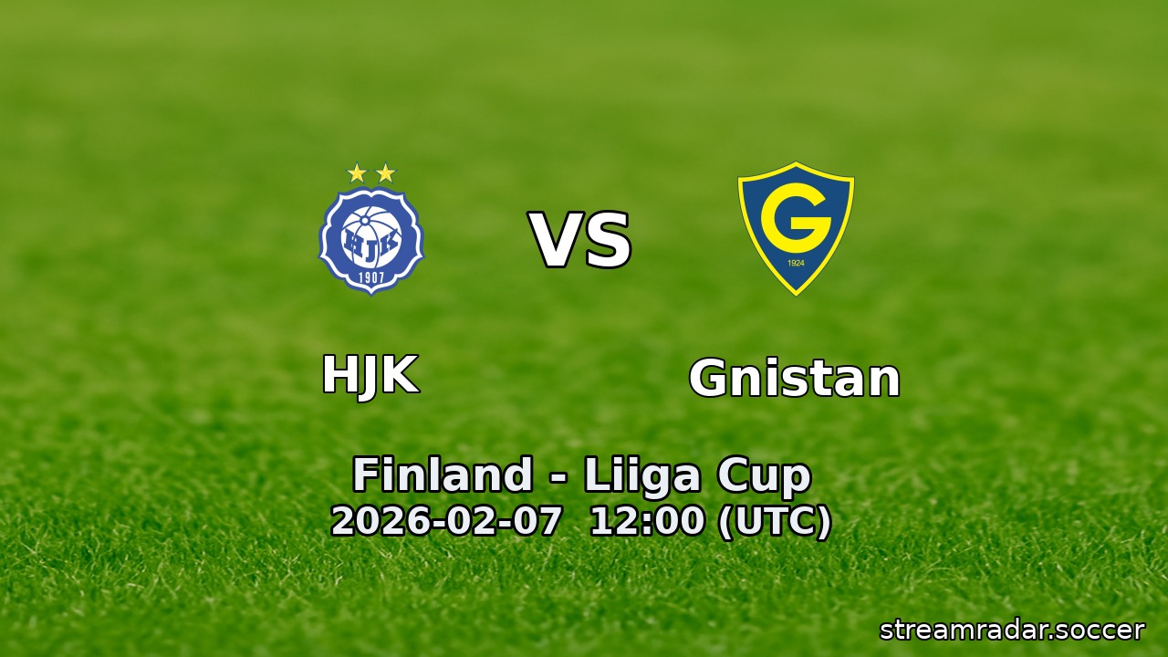 HJK vs Gnistan