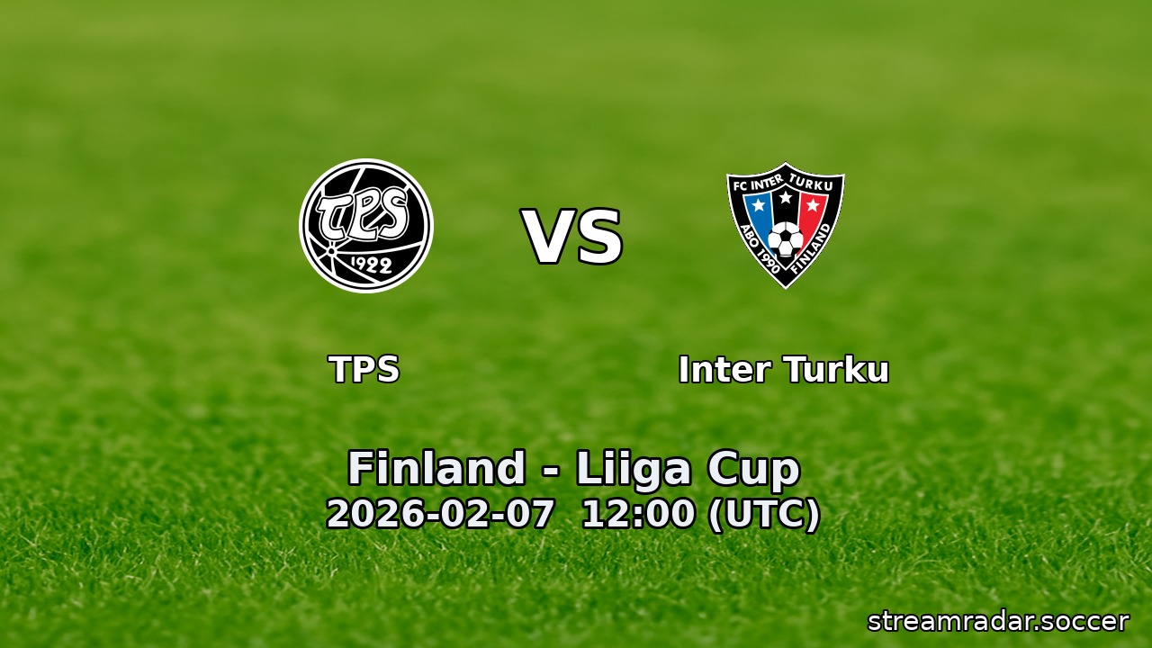 TPS vs Inter Turku