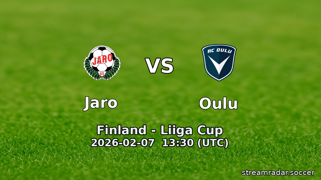 Jaro vs Oulu