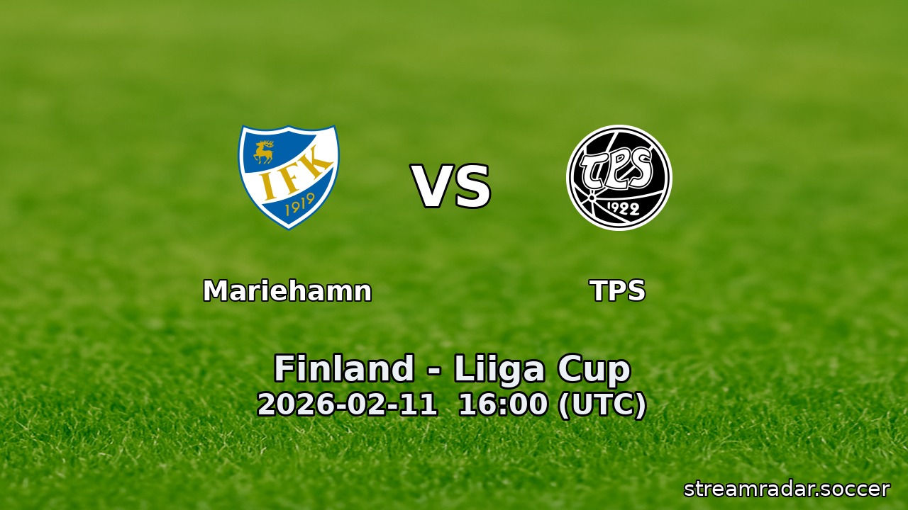 Mariehamn vs TPS