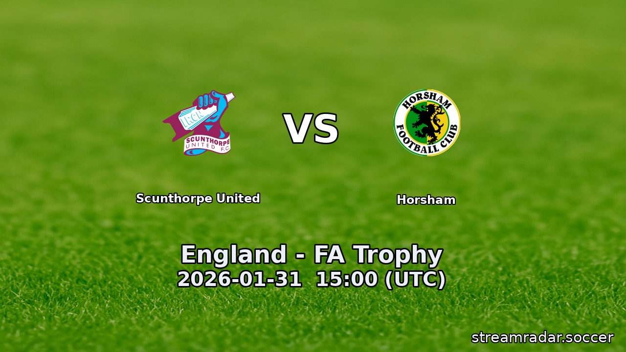 Scunthorpe United vs Horsham