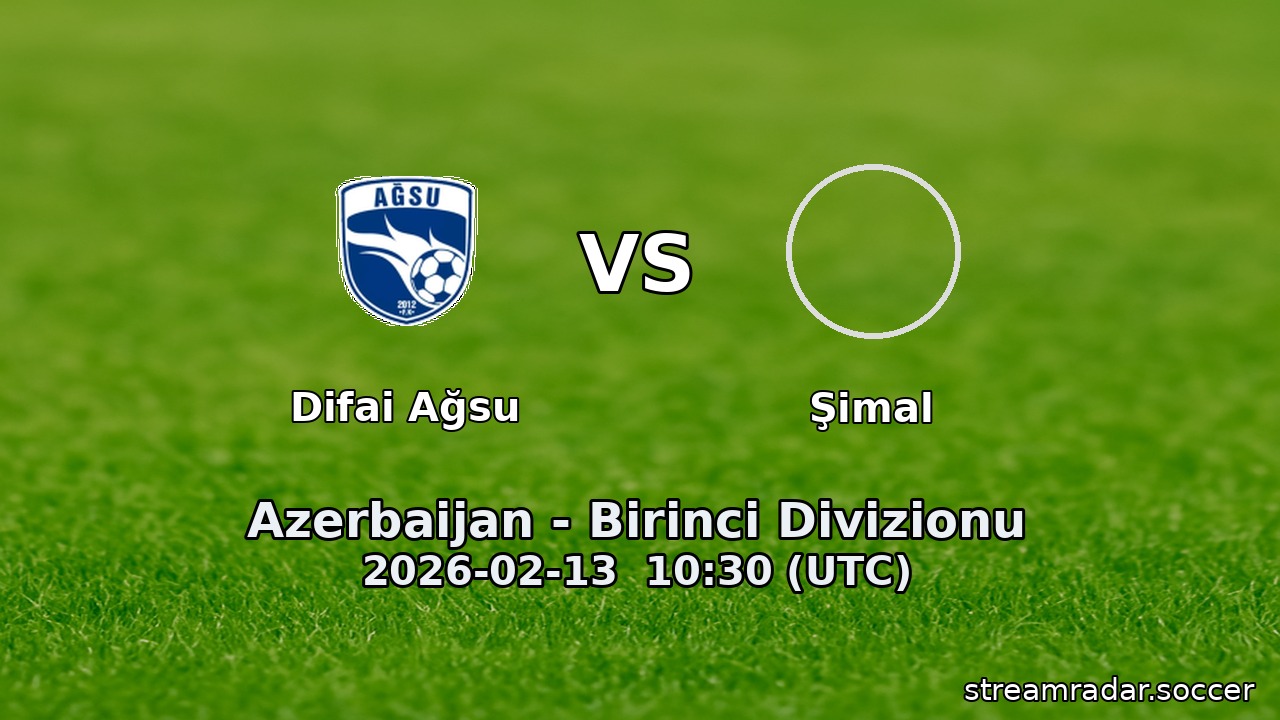 Difai Ağsu vs Şimal