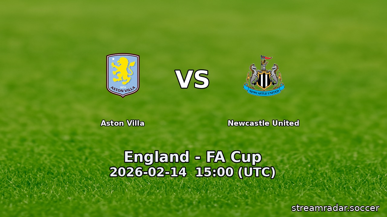 Aston Villa vs Newcastle United