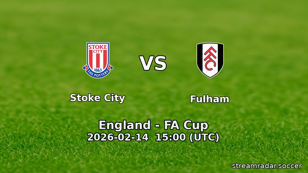 Stoke City vs Fulham