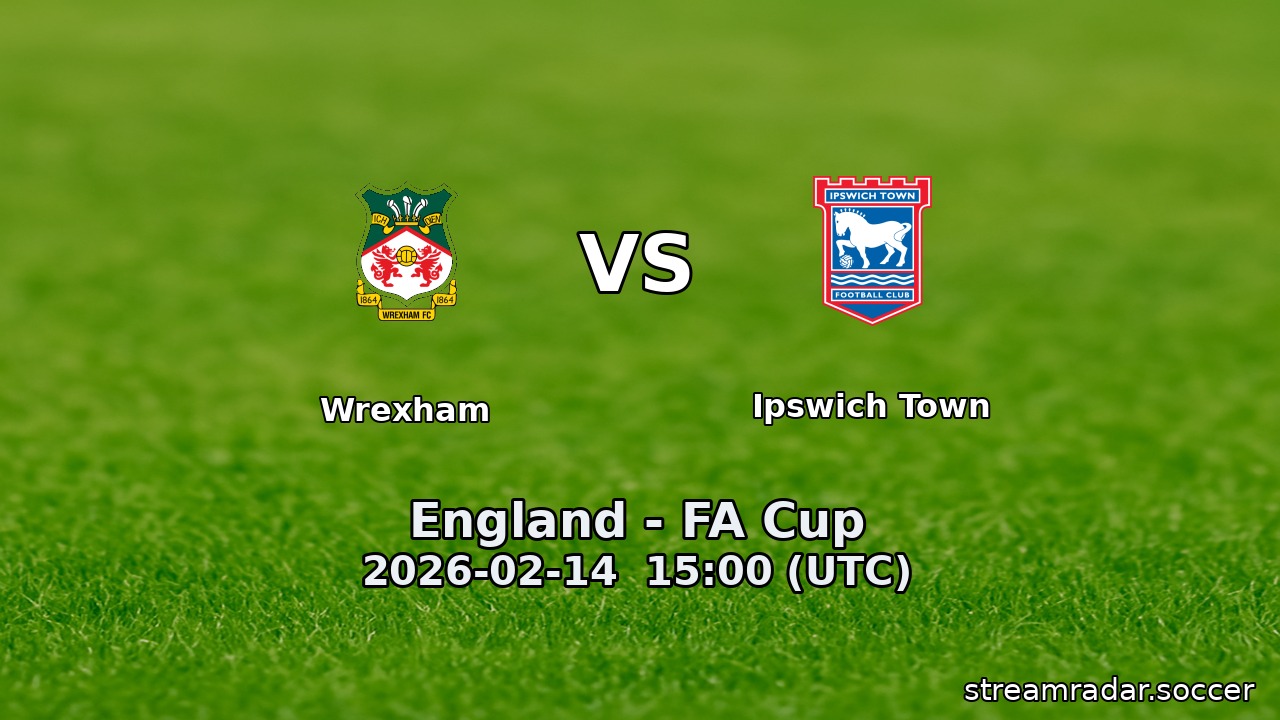 Wrexham vs Ipswich Town