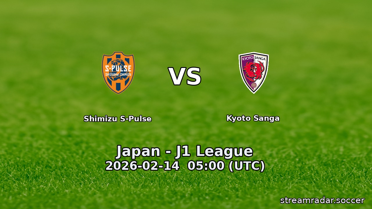 Shimizu S-Pulse vs Kyoto Sanga