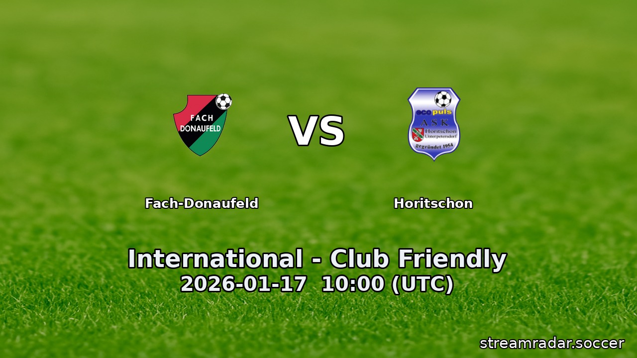 Fach-Donaufeld vs Horitschon