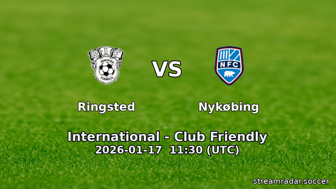 Ringsted vs Nykøbing