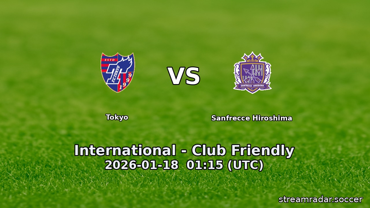 Tokyo vs Sanfrecce Hiroshima