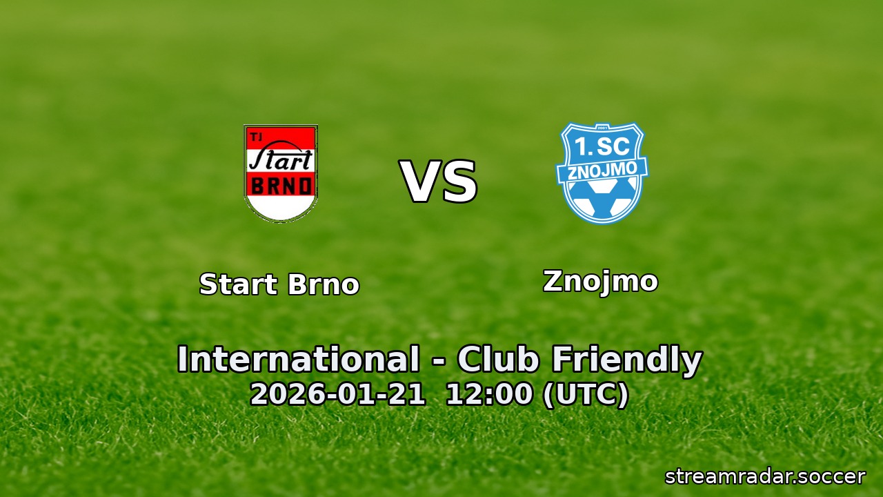 Start Brno vs Znojmo