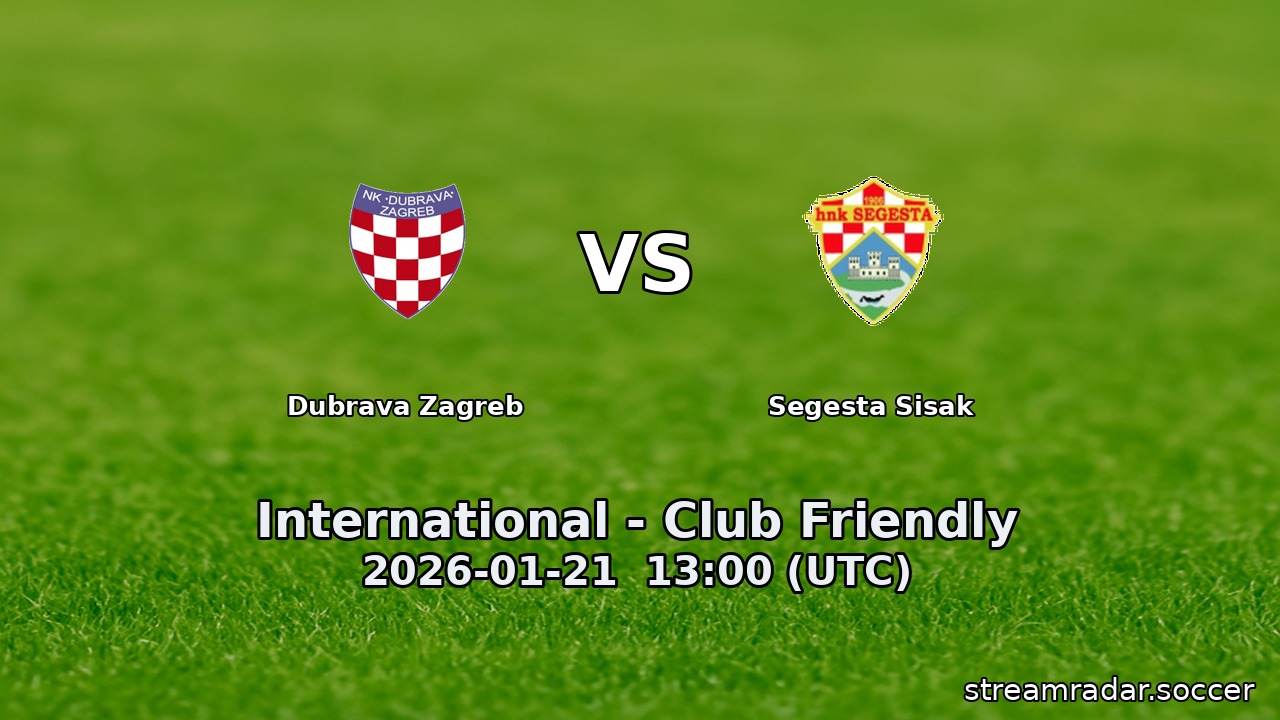 Segesta Sisak vs Dubrava Zagreb