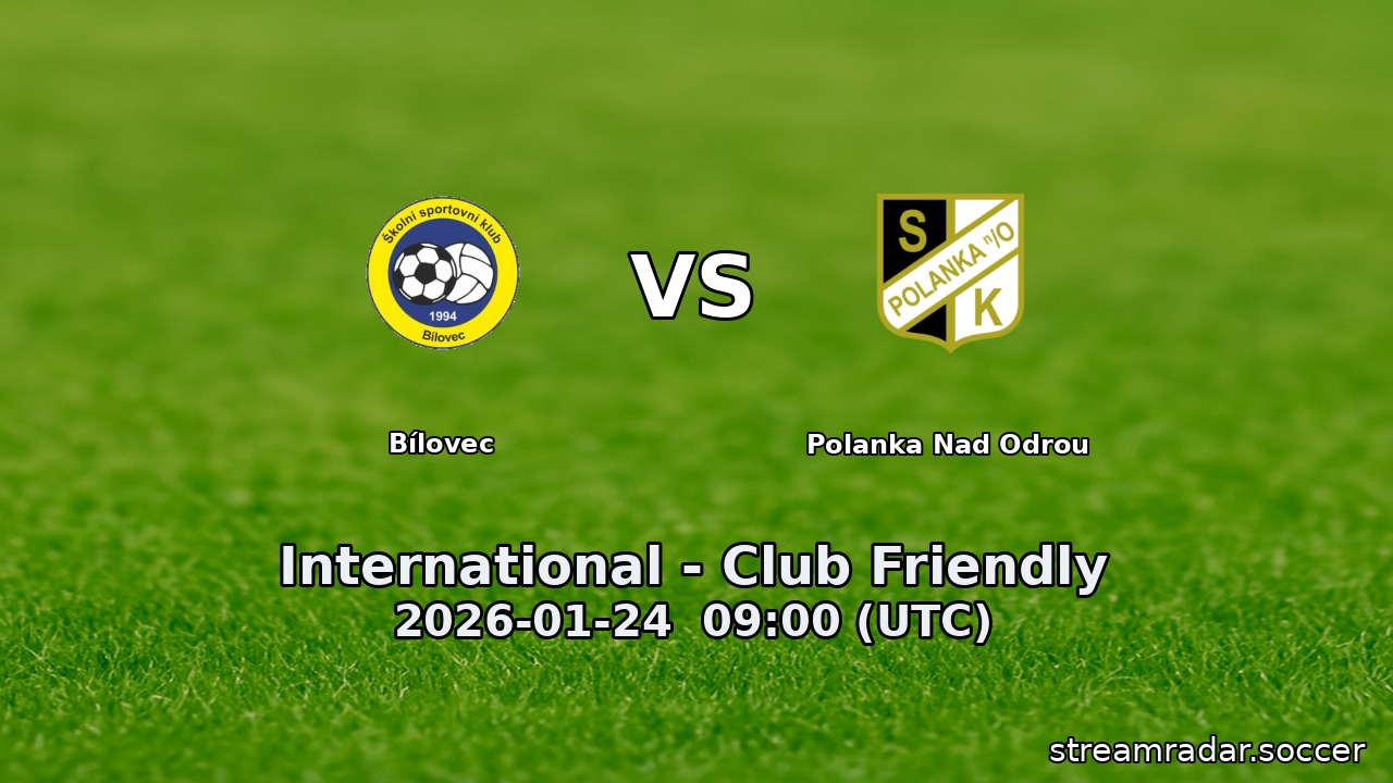 Bílovec vs Polanka Nad Odrou