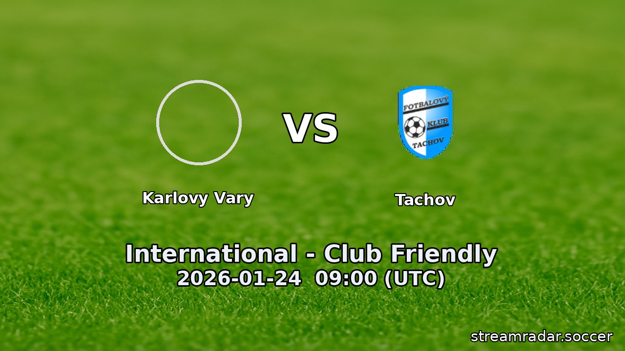 Karlovy Vary vs Tachov