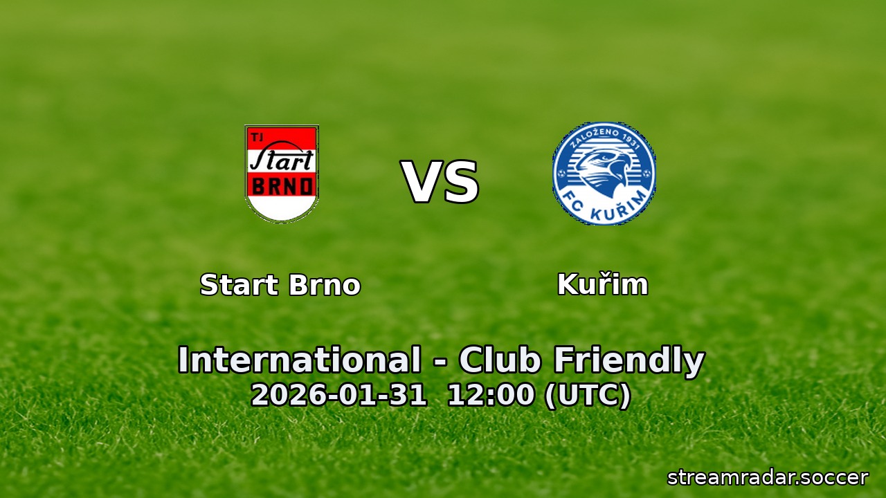 Start Brno vs Kuřim