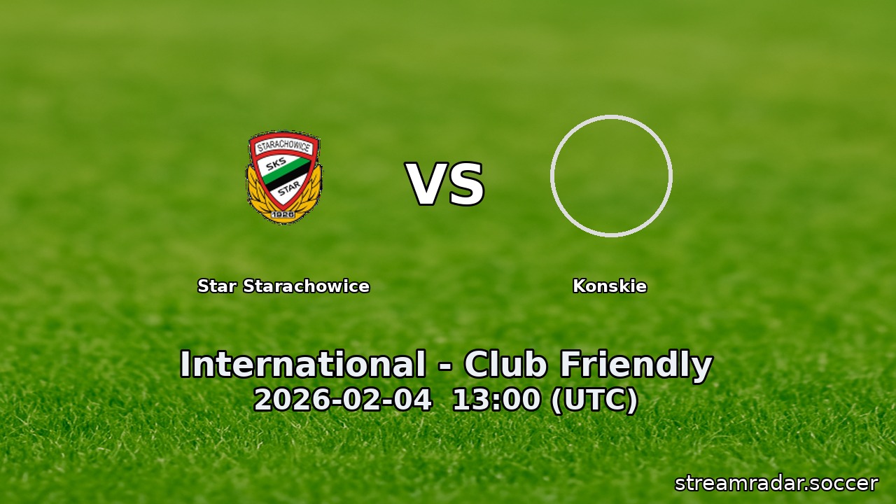 Star Starachowice vs Konskie