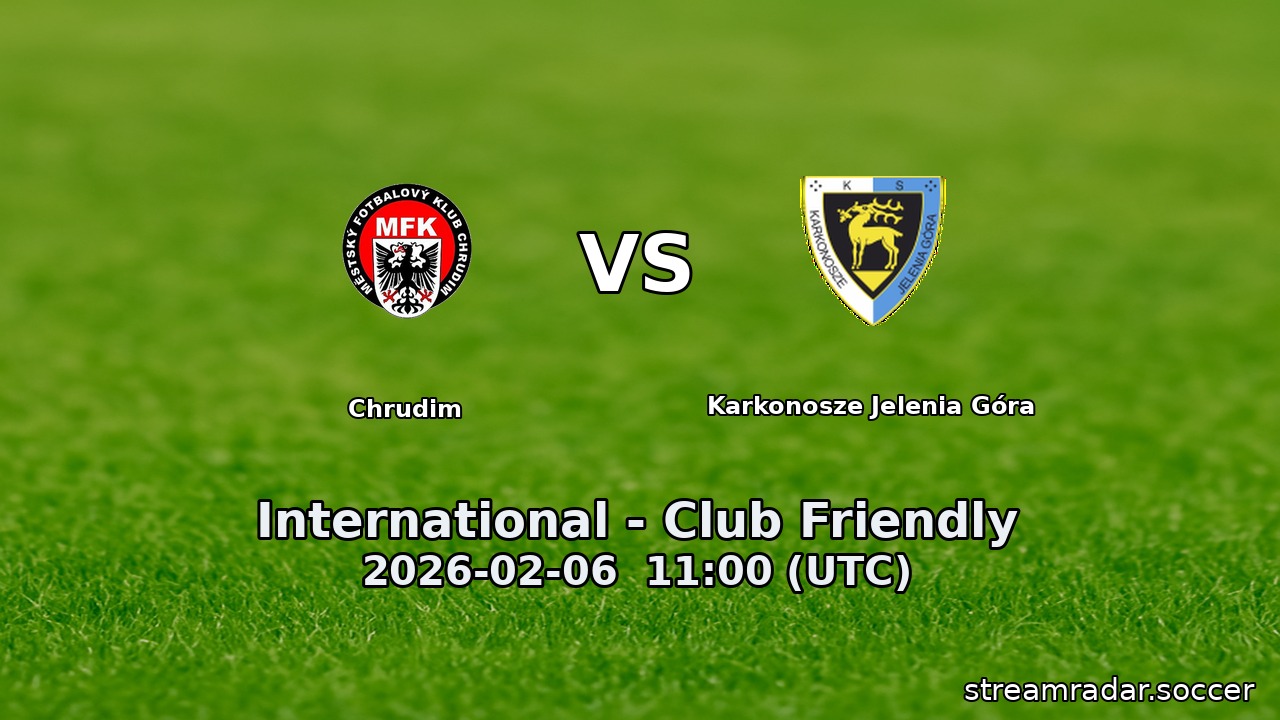 Chrudim vs Karkonosze Jelenia Góra