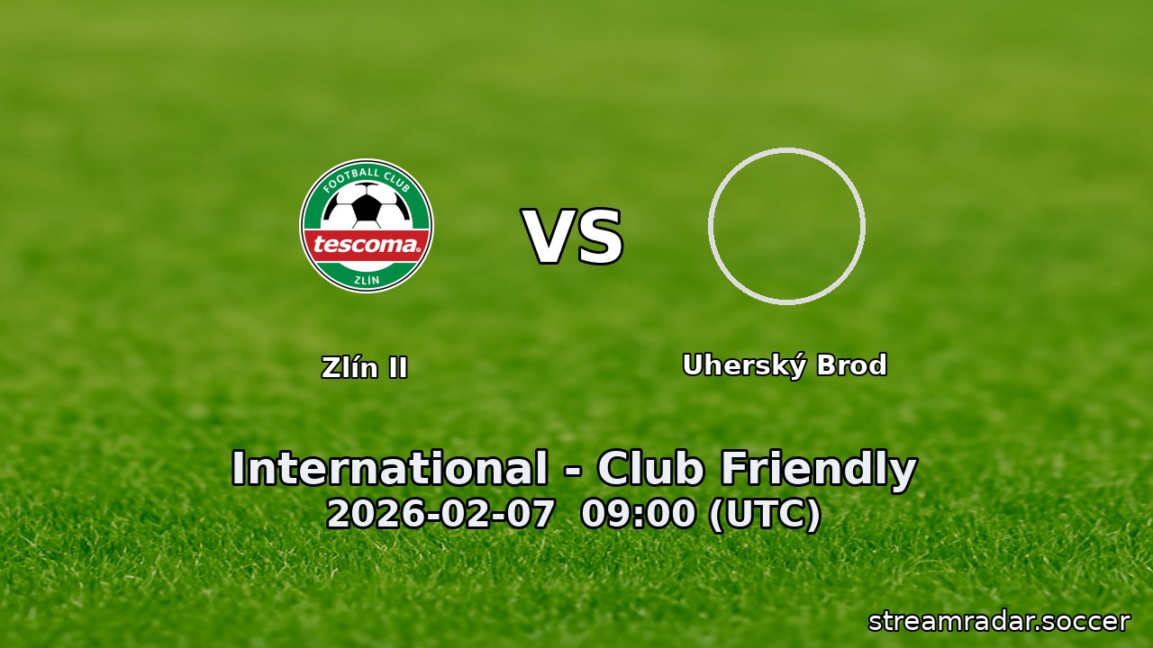Zlín II vs Uherský Brod