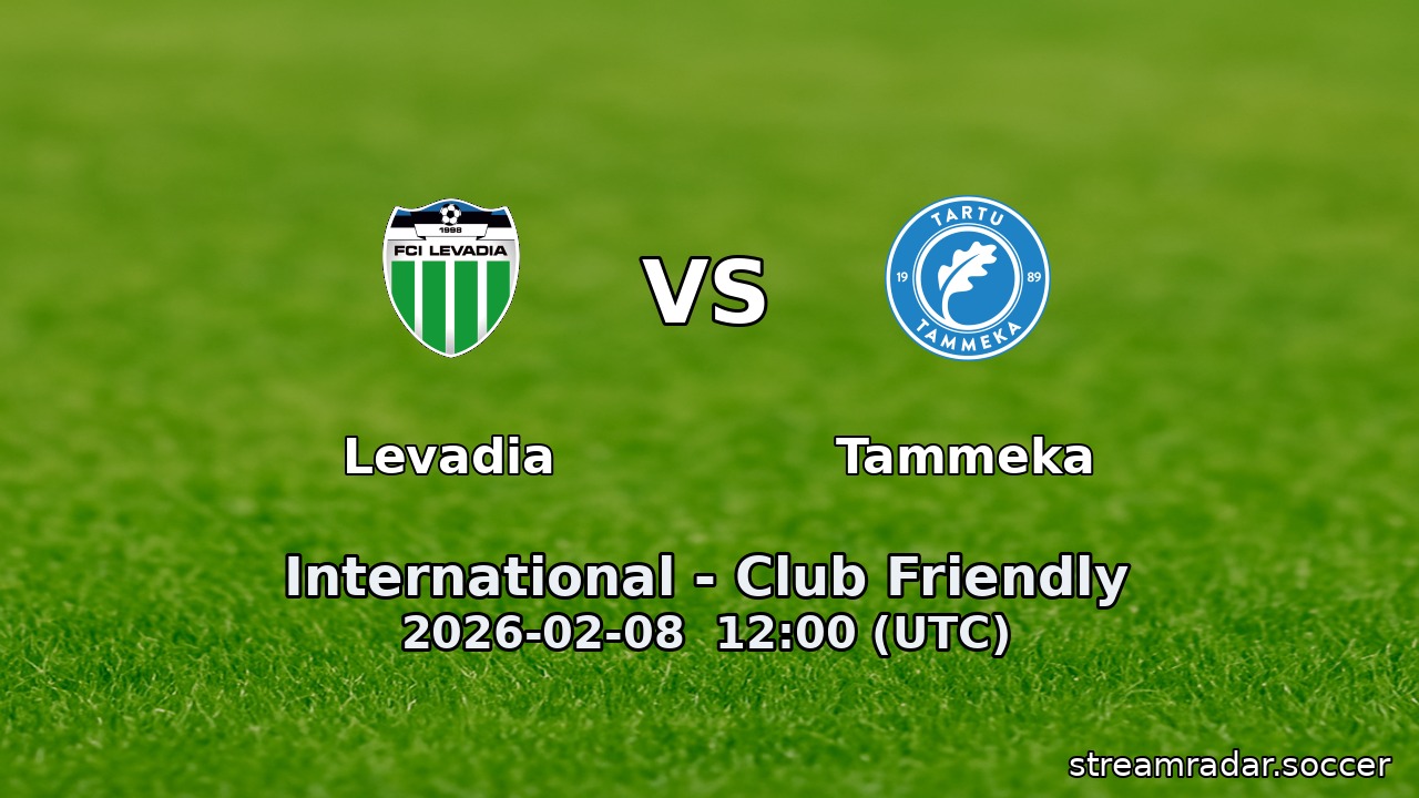 Levadia vs Tammeka