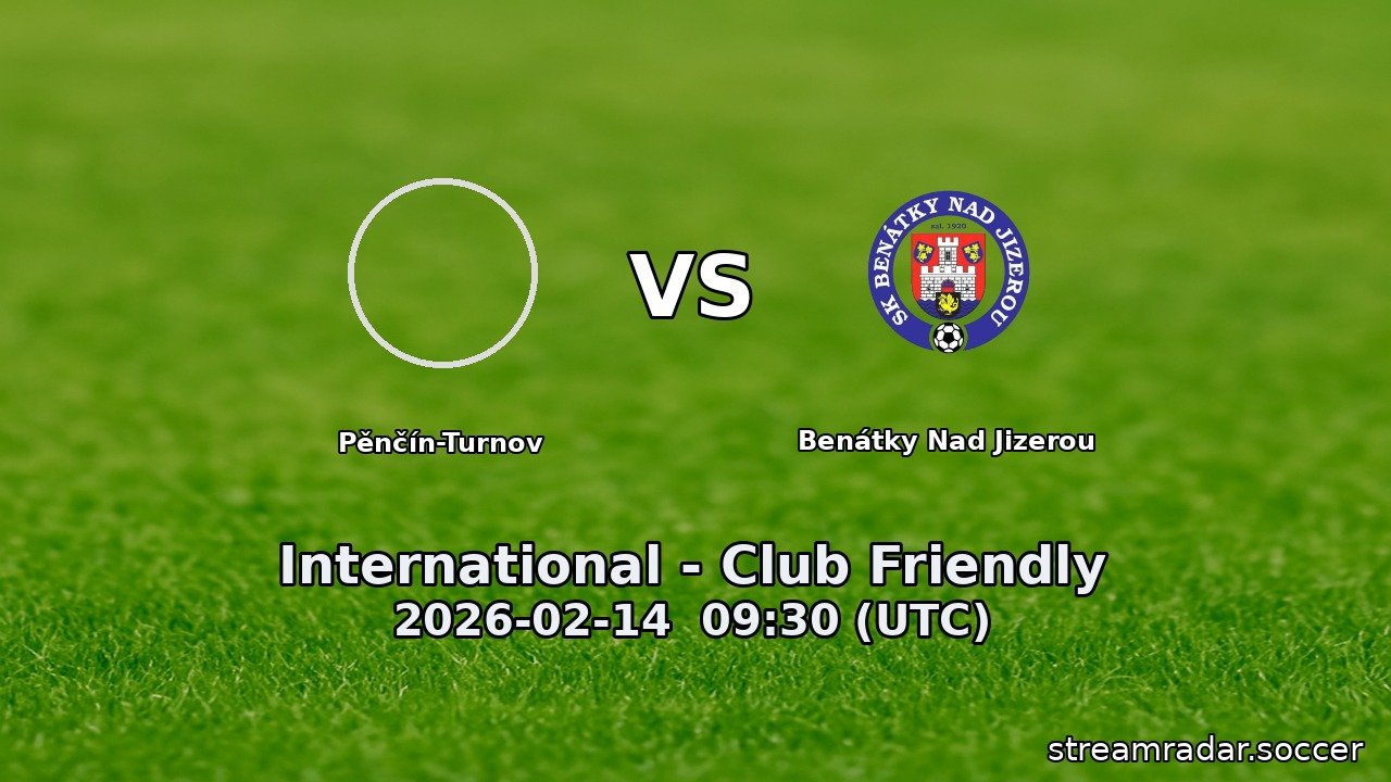 Pěnčín-Turnov vs Benátky Nad Jizerou