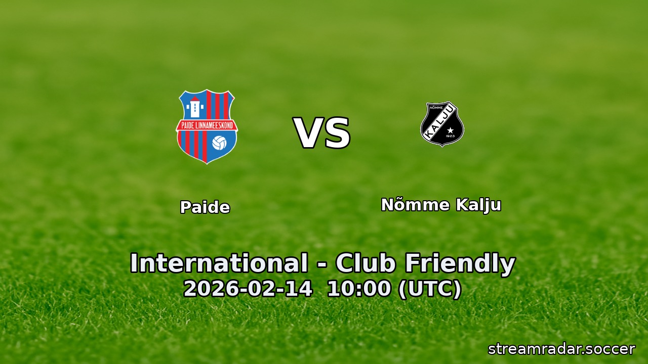 Paide vs Nõmme Kalju