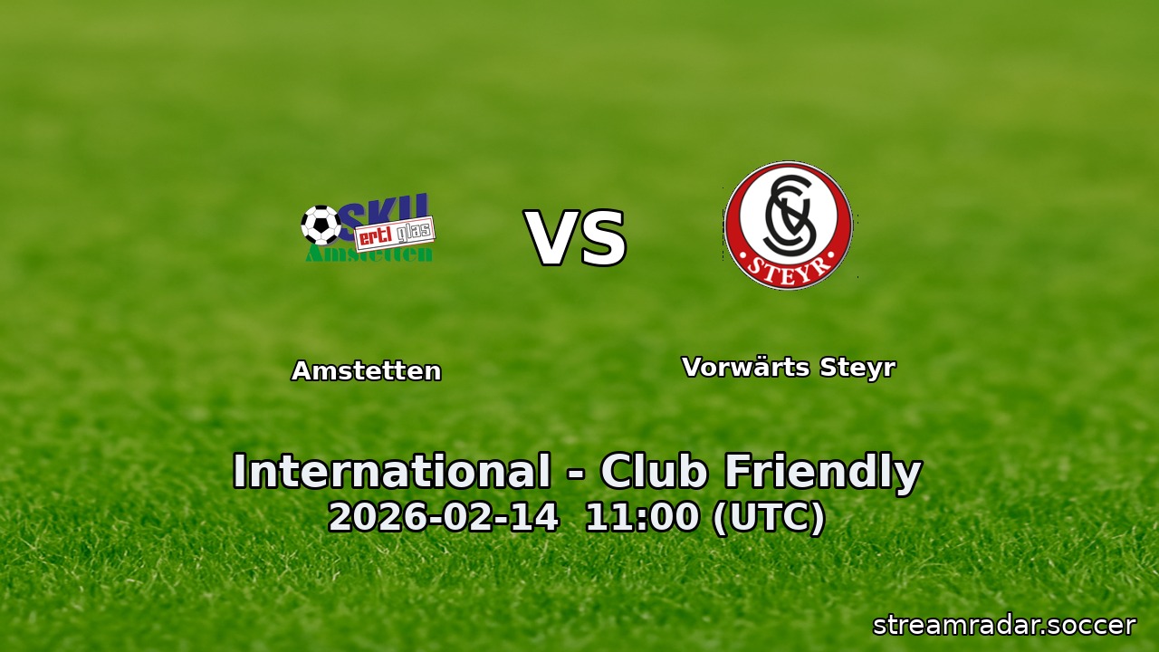 Amstetten vs Vorwärts Steyr