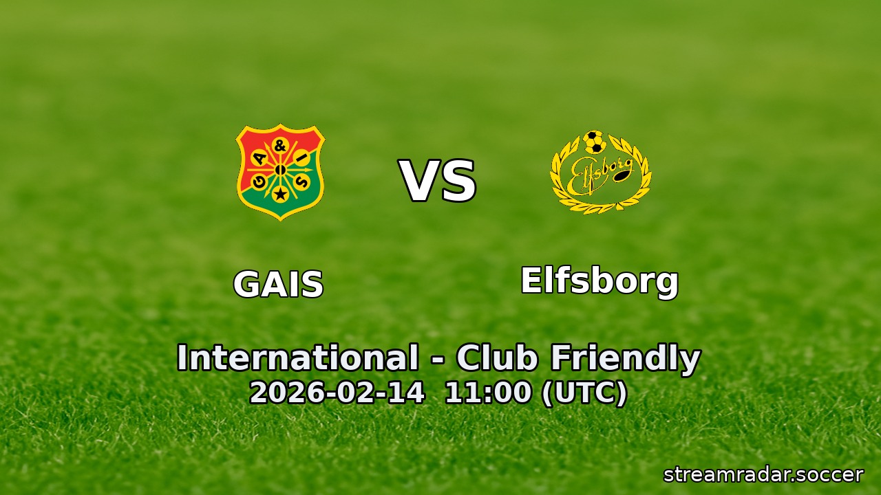 GAIS vs Elfsborg