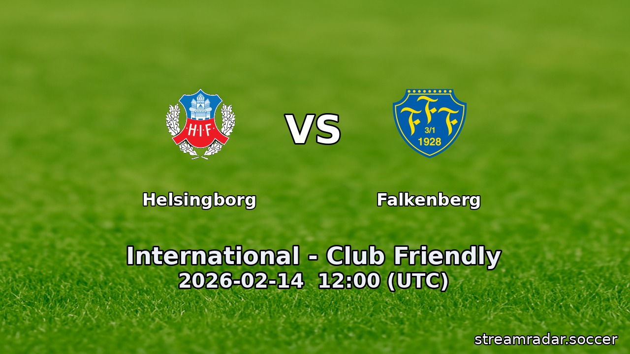 Helsingborg vs Falkenberg