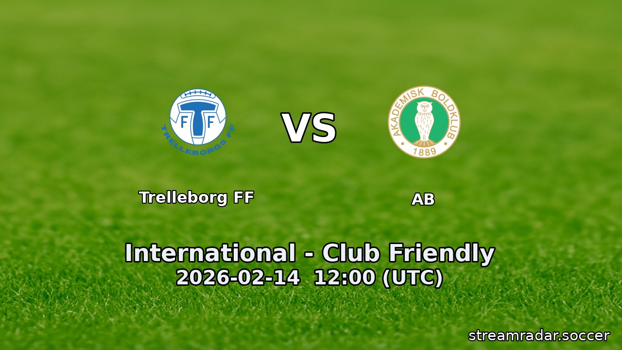 Trelleborg FF vs AB